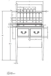 Example of a front view from one of our new large-scale project plans