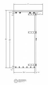 Example of a side view from one of our new large-scale project plans