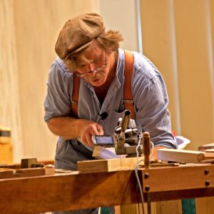 Roy Underhill at Woodworking in America