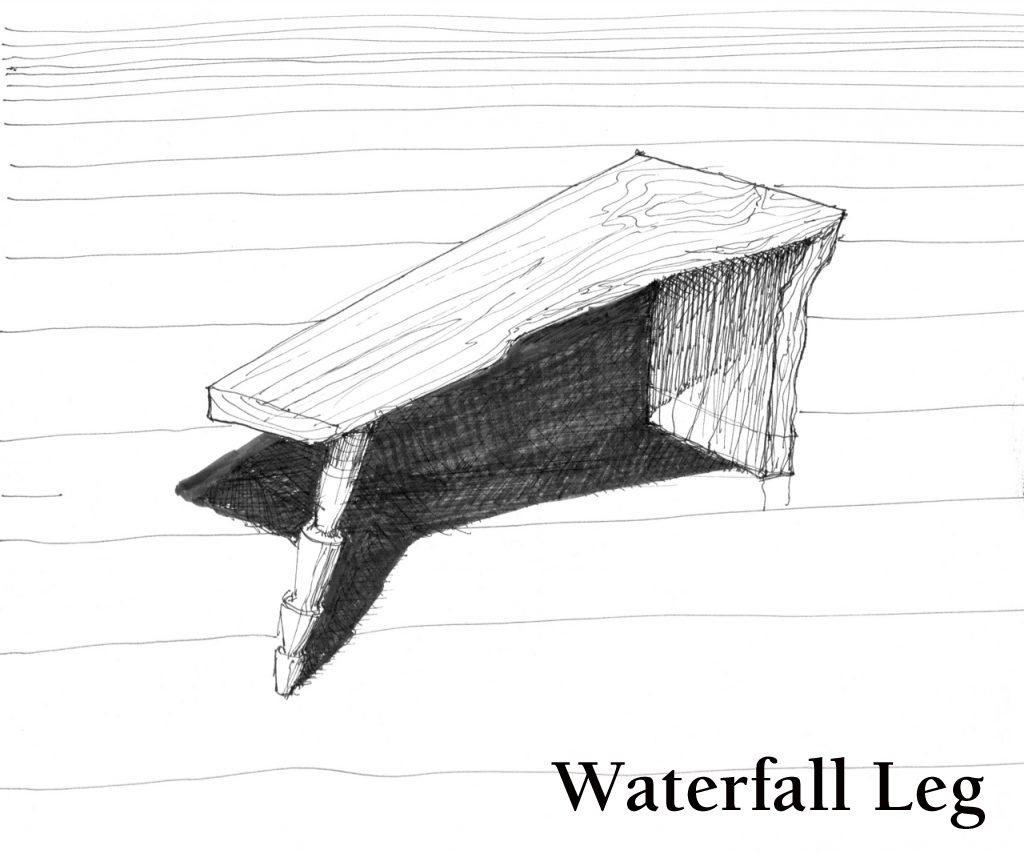Waterfall leg