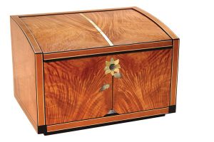 Autumn Doucet, Figured Cherry Chest 