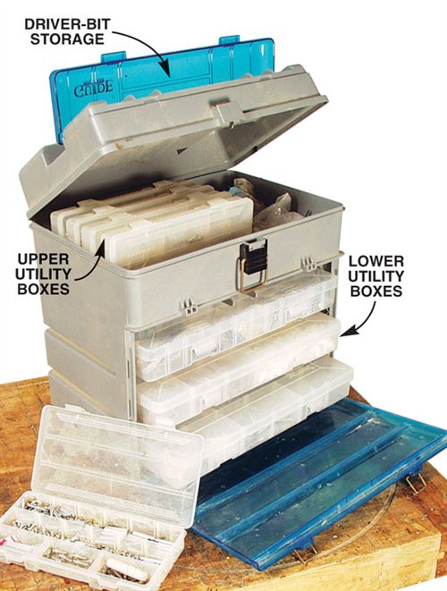 Tackle Box Storage