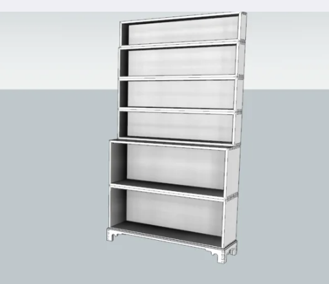Jefferson's Bookcases from June 2011 issue Popular Woodworking Magazine