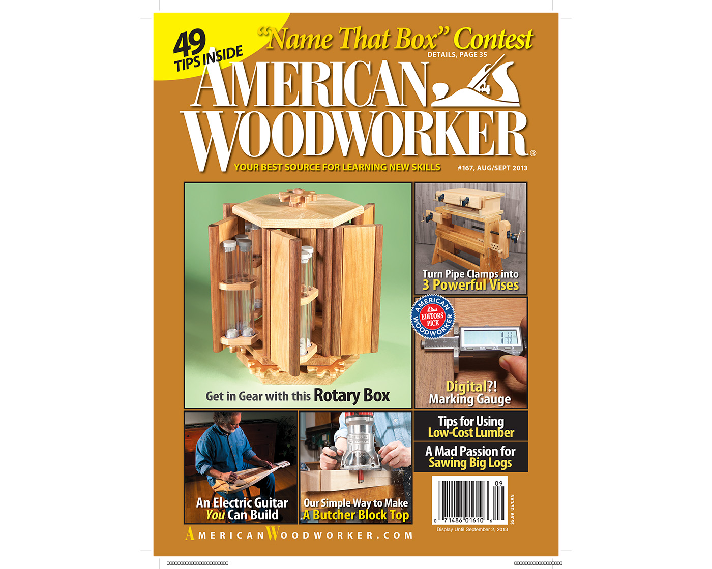 American Woodworker Web Extras #167 August/September 2013