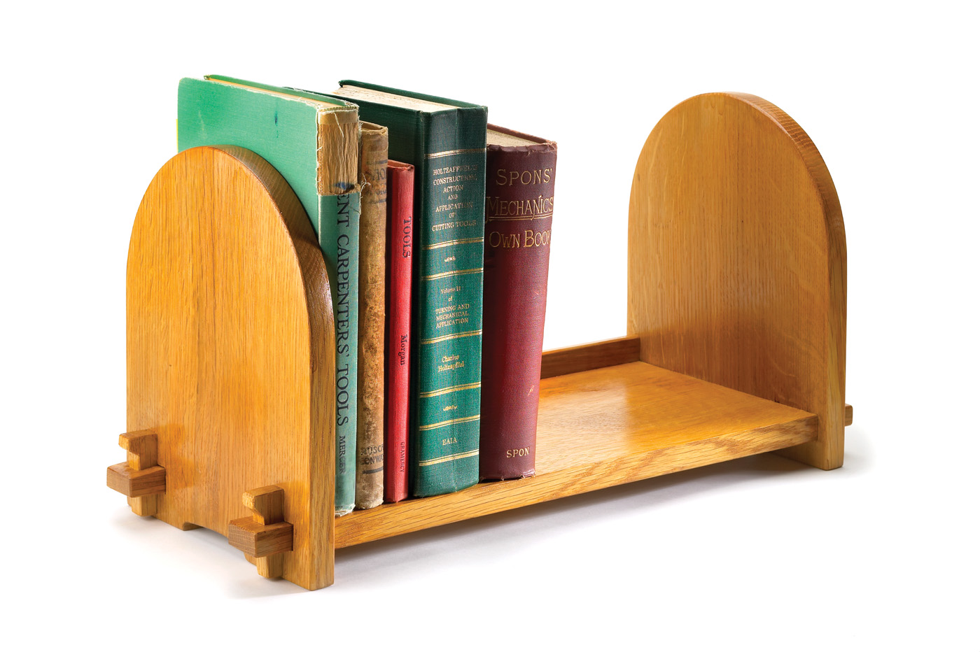 Tusk-tenon Bookrack