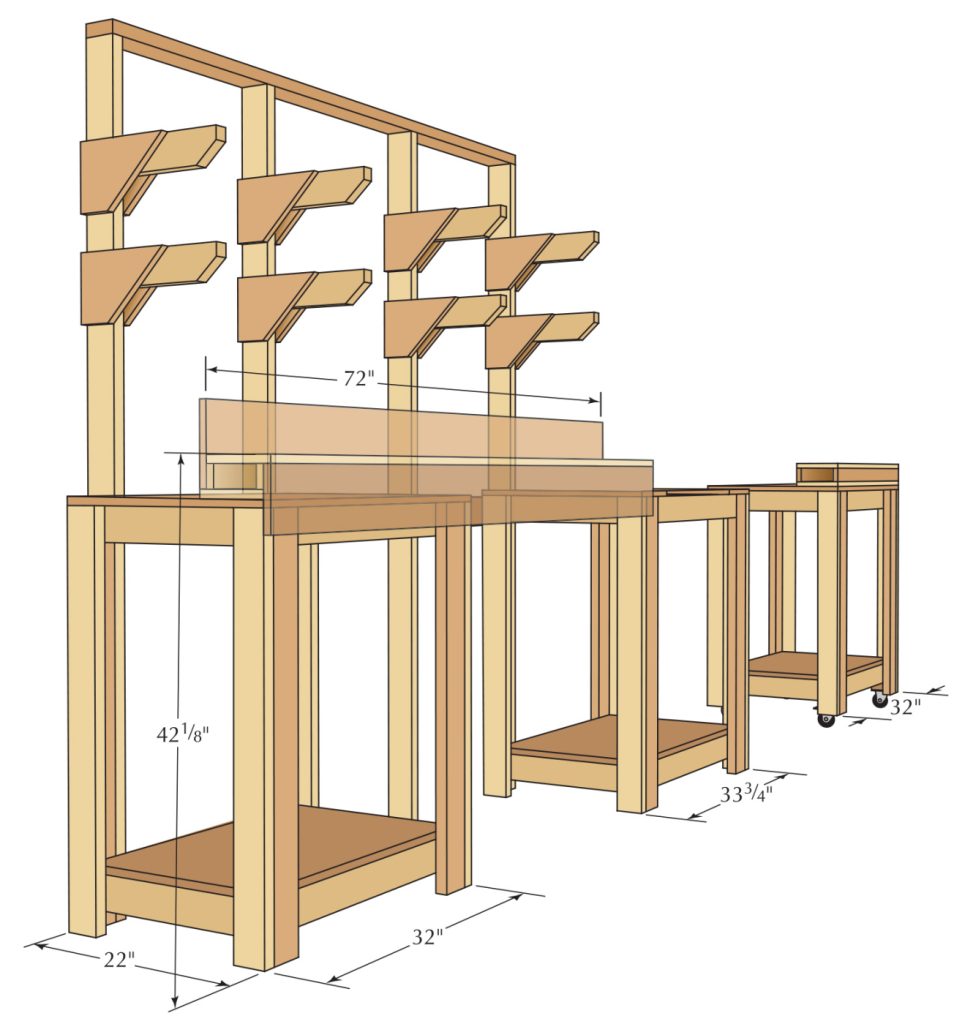 A Better Miter Saw Stand | Popular Woodworking