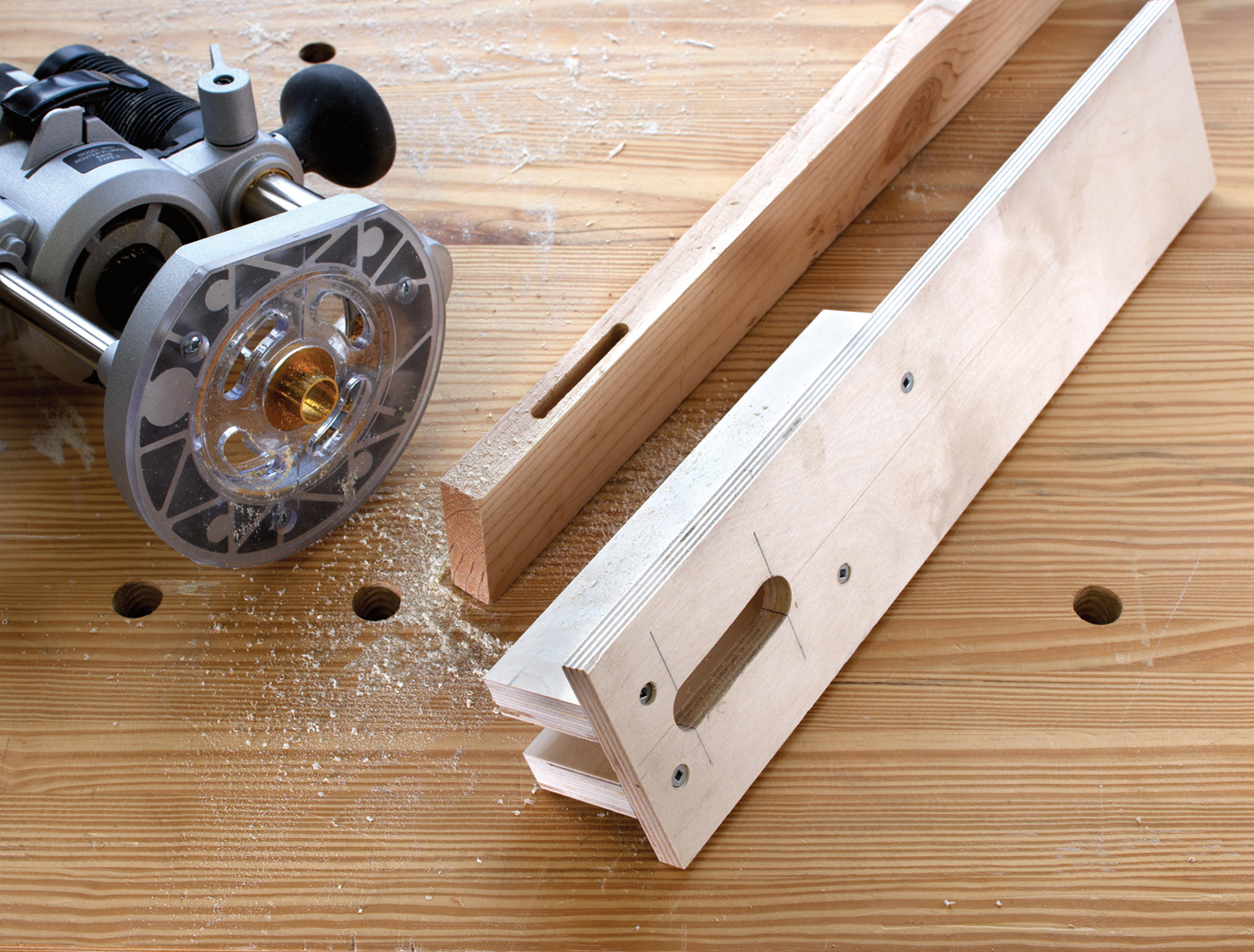 Shop-made Mortise Jig | Popular Woodworking