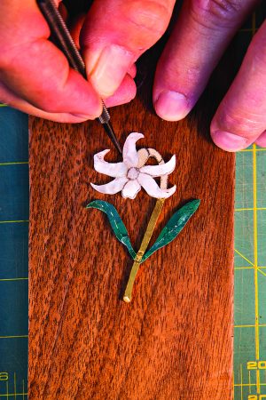 Desson Inlay Shell, Stone & Metal Inlay | Popular Woodworking