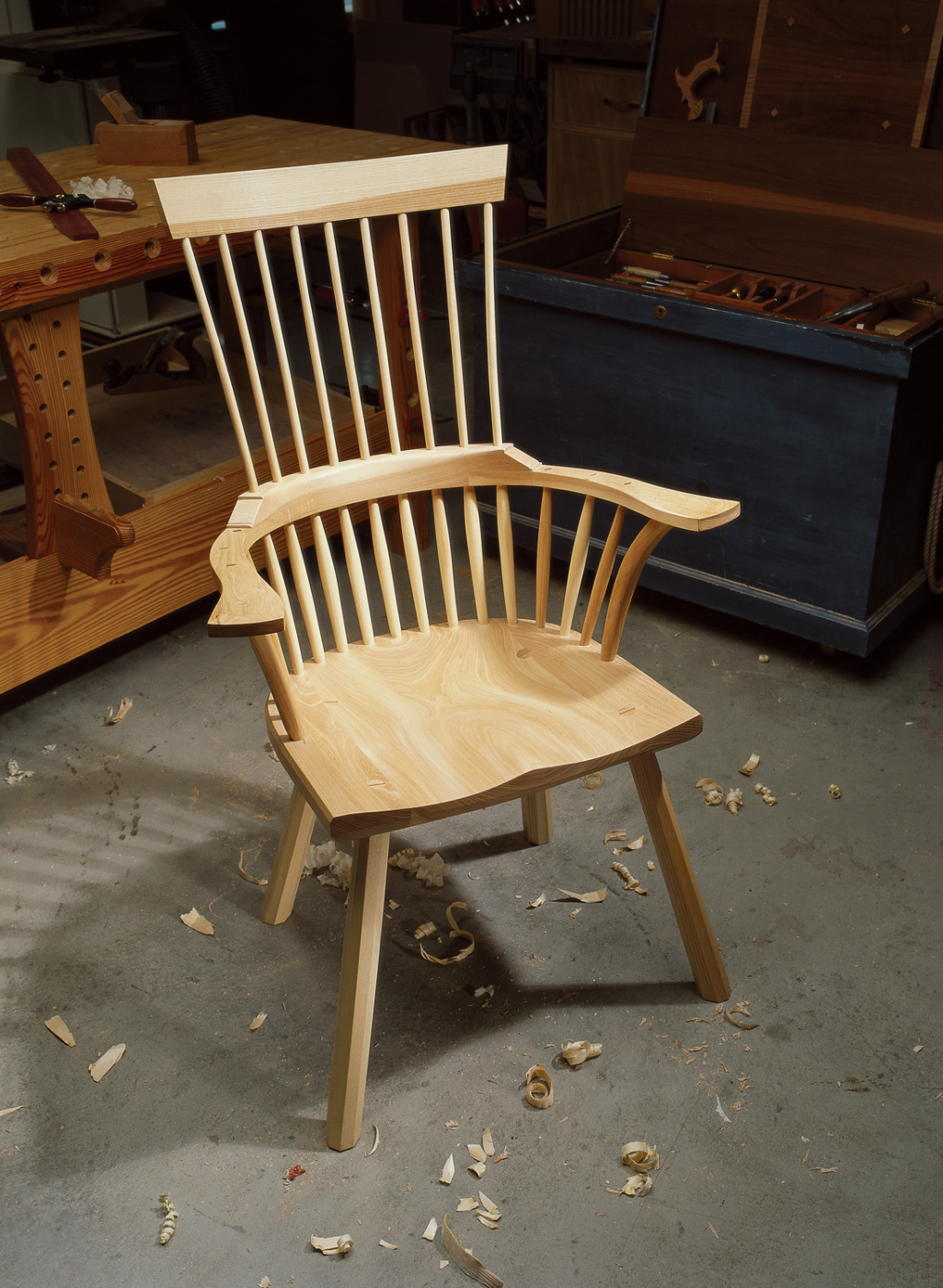 Learning to Build a Welsh Stick Chair