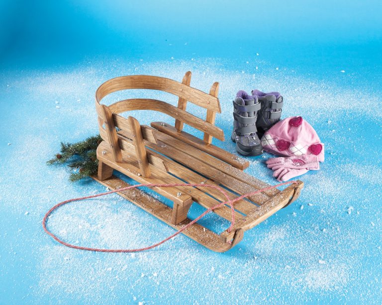 Homemade Sledge Make a Wooden Sled — the Old-Fashioned Way | Popular Woodworking