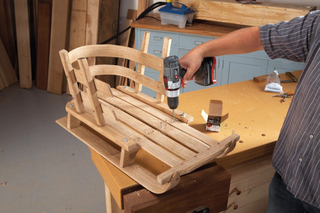 Homemade Sledge Make a Wooden Sled — the Old-Fashioned Way | Popular Woodworking