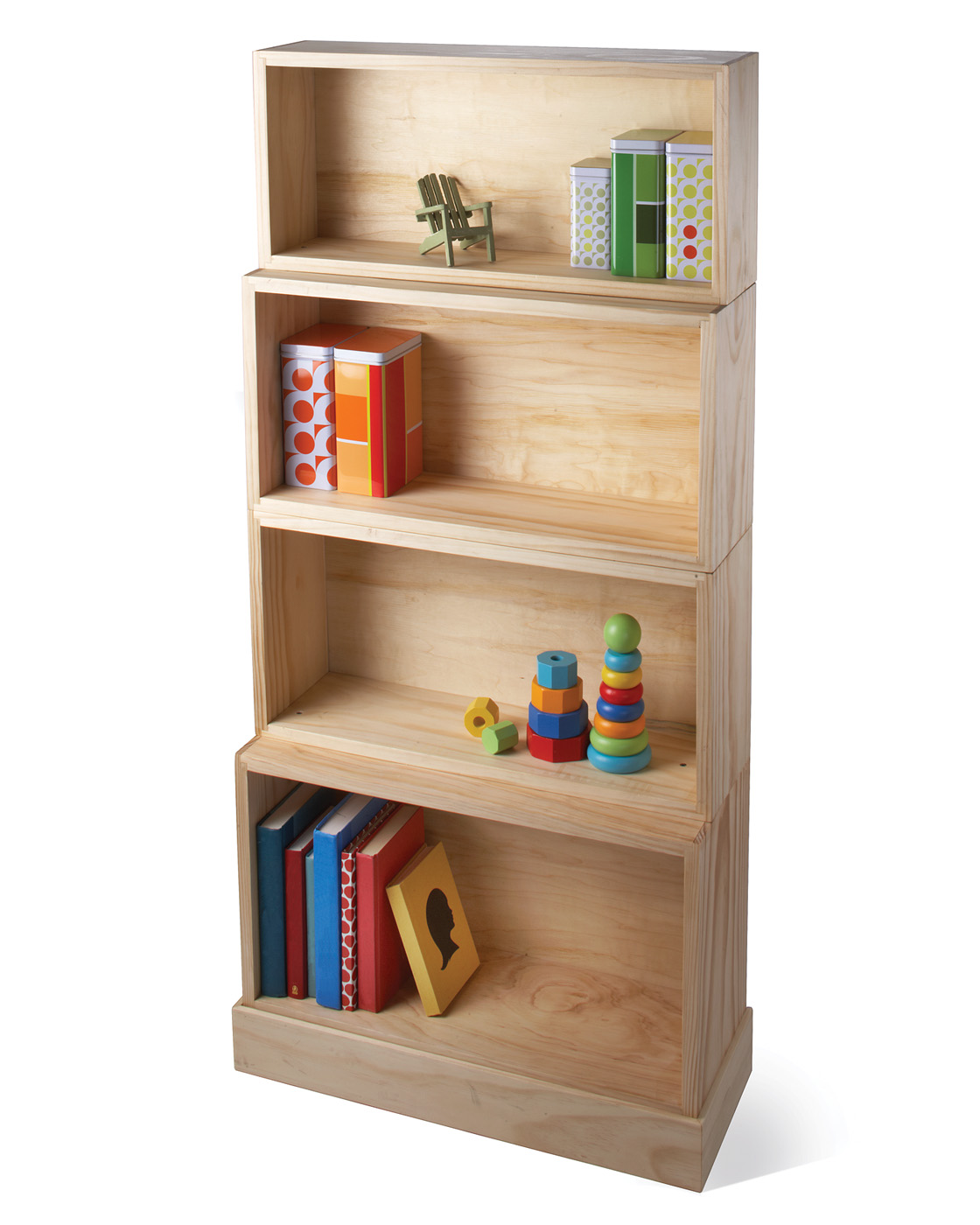 Stacking Bookcases | Popular Woodworking