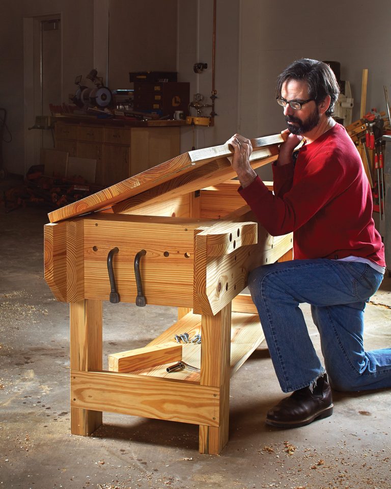 English Bench Knockdown English Workbench | Popular Woodworking