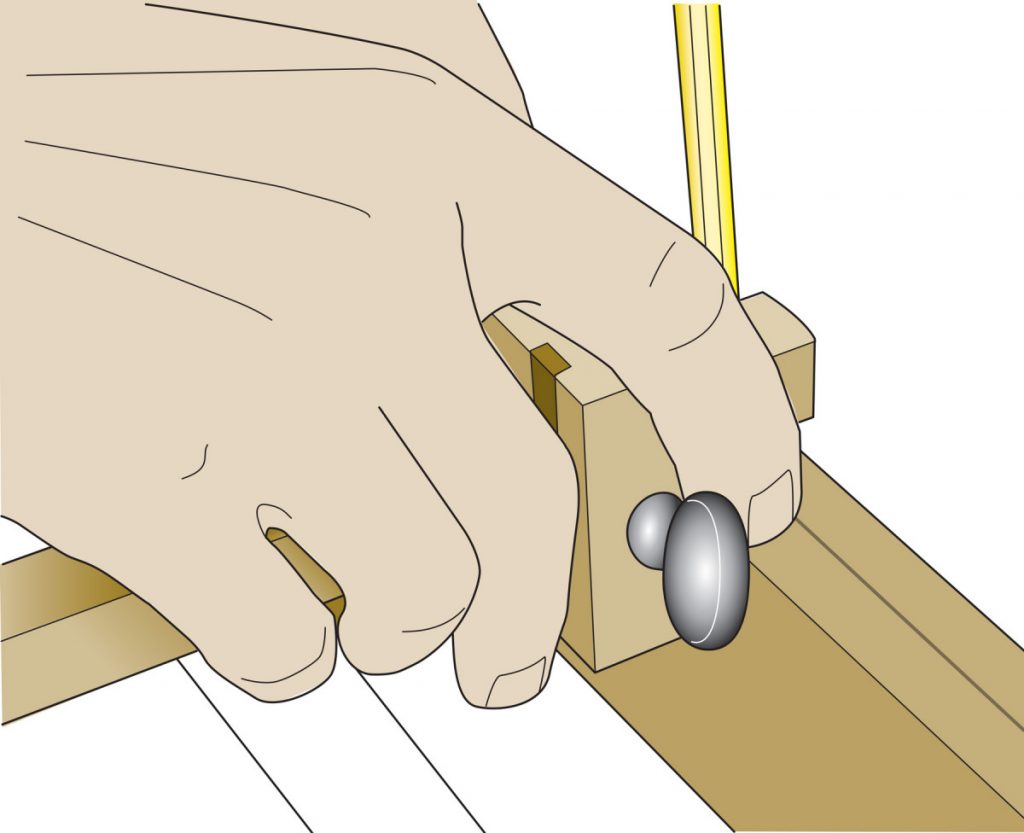 Centerlining Using Jigs Use A Doweling Jig as A Center-finding Gauge | Popular Woodworking