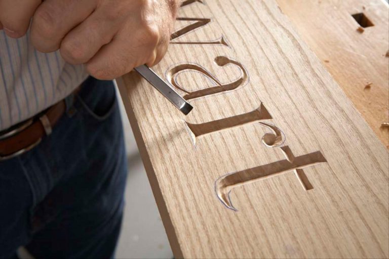 Carving Incised Letters | Popular Woodworking