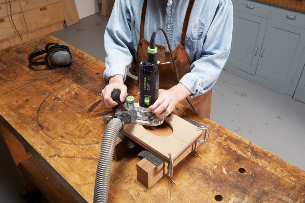 Routing for Oval Inlay | Popular Woodworking