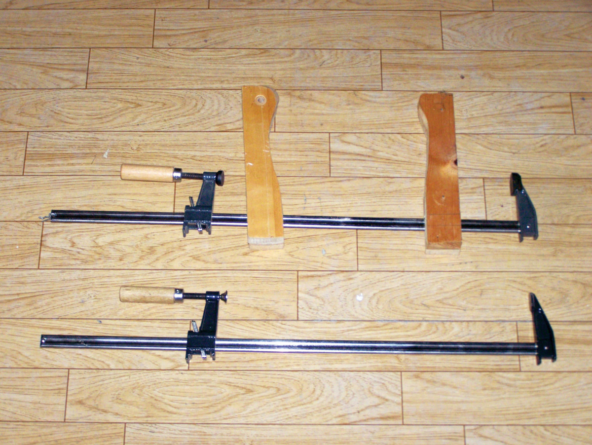 Homemade Deep Reach Clamps