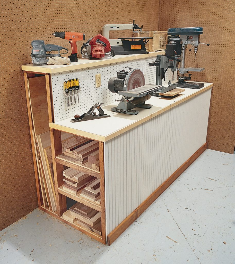 Lumber Storage Workbench | Popular Woodworking