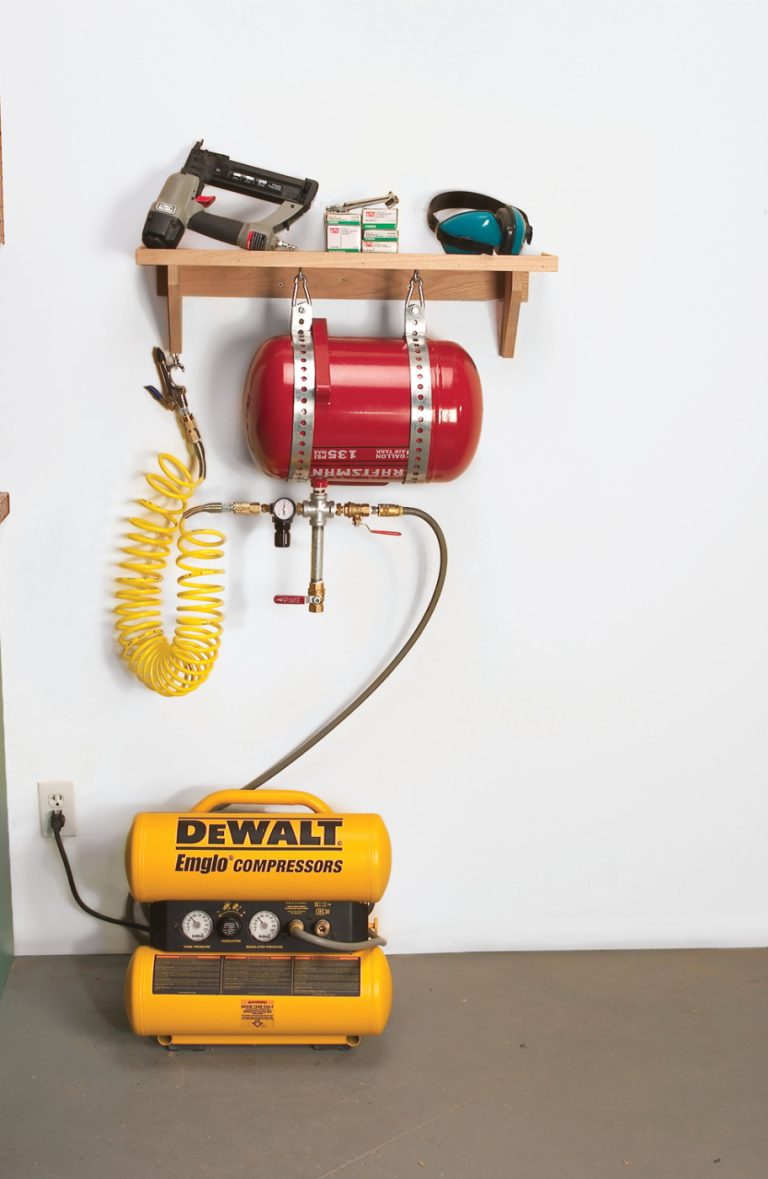 Auxiliary Compressor Tank | Popular Woodworking
