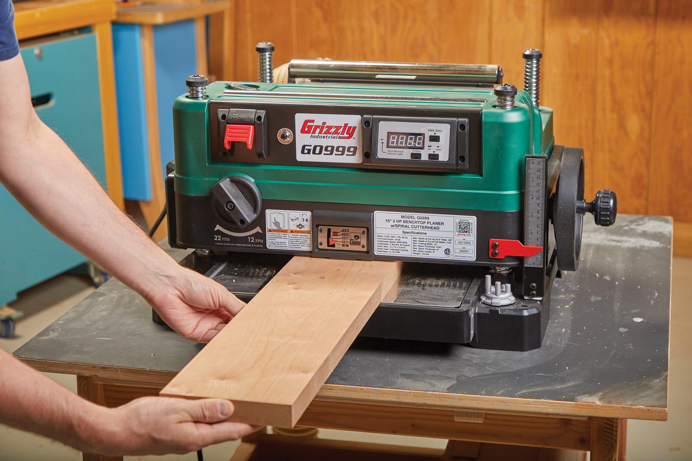 Grizzly G0999 15″ Planer Review