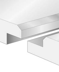 Shiplap joint