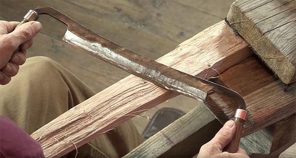 Shaving Horse & Drawknife Basics