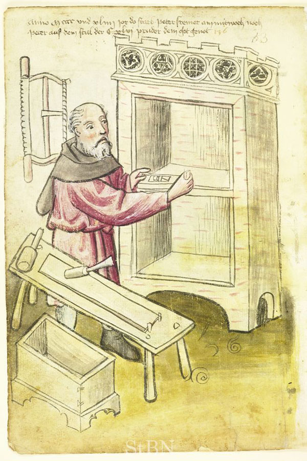 The First Recorded Workbench Popular Woodworking